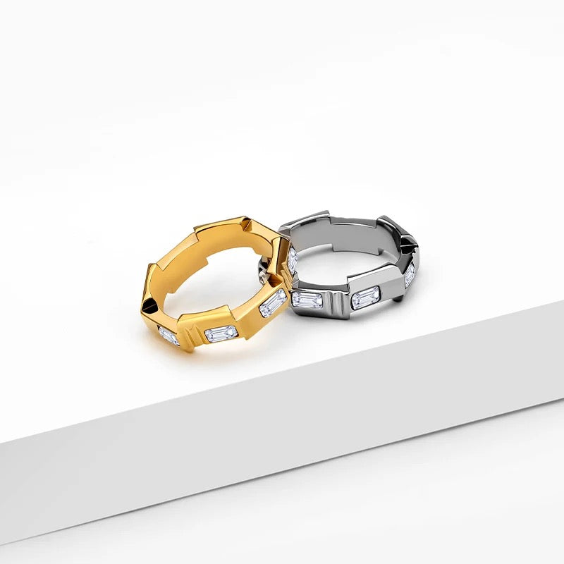 Set de bague en métal
