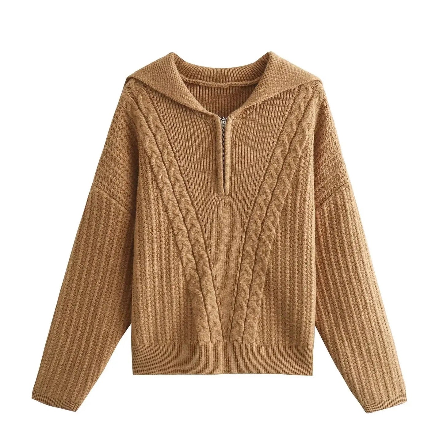 Pull en tricoté.