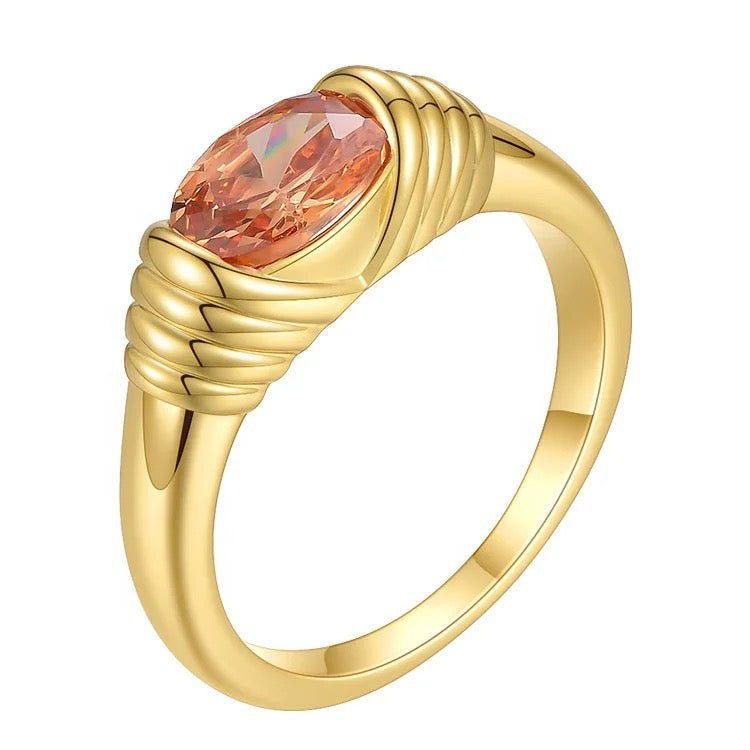 Bague à pierre