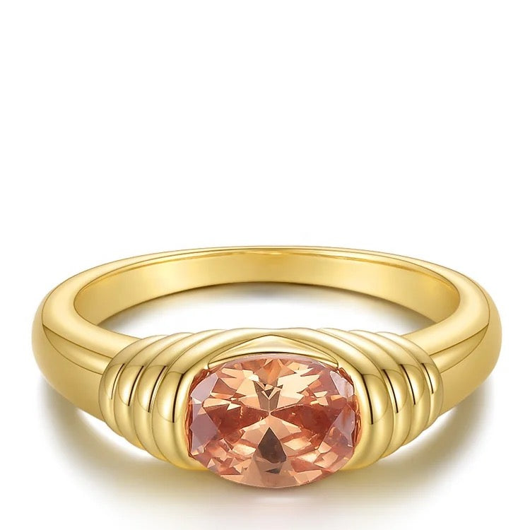 Bague à pierre