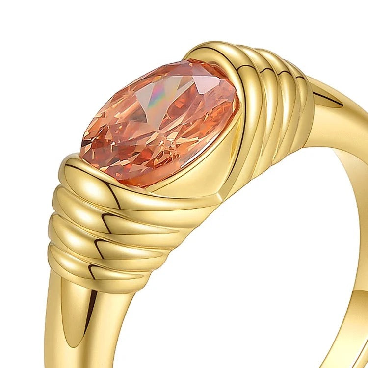Bague à pierre