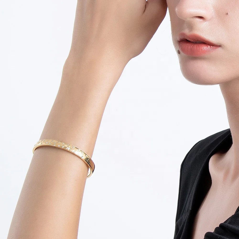 Bracelet à cristaux
