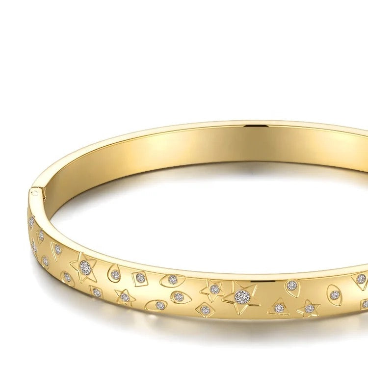 Bracelet à cristaux