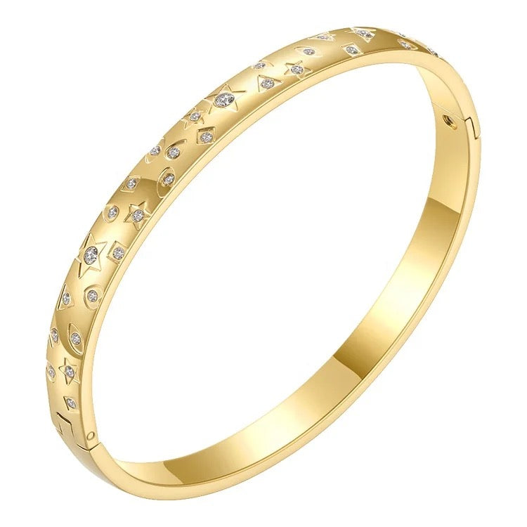 Bracelet à cristaux
