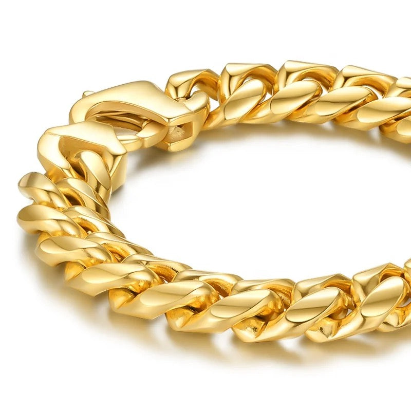Bracelet à maillons en métal