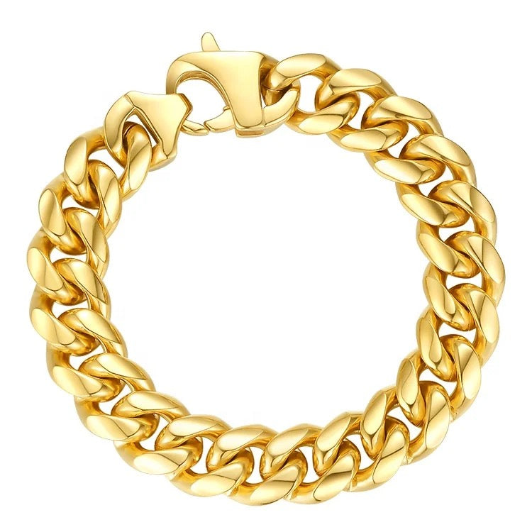 Bracelet à maillons en métal