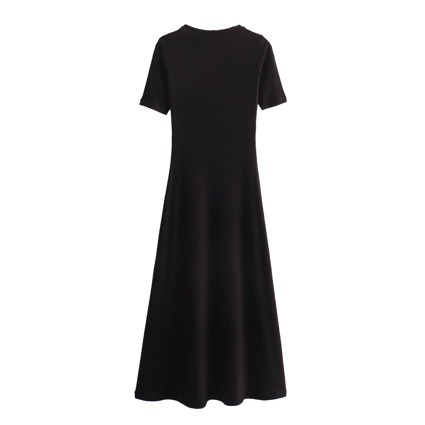 Robe manche courte.